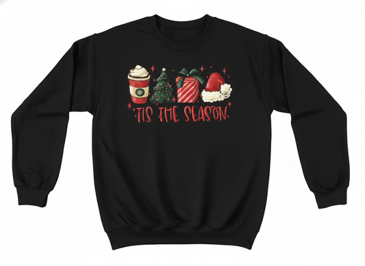 Coffee & Christmas Lovers Crewneck Sweater