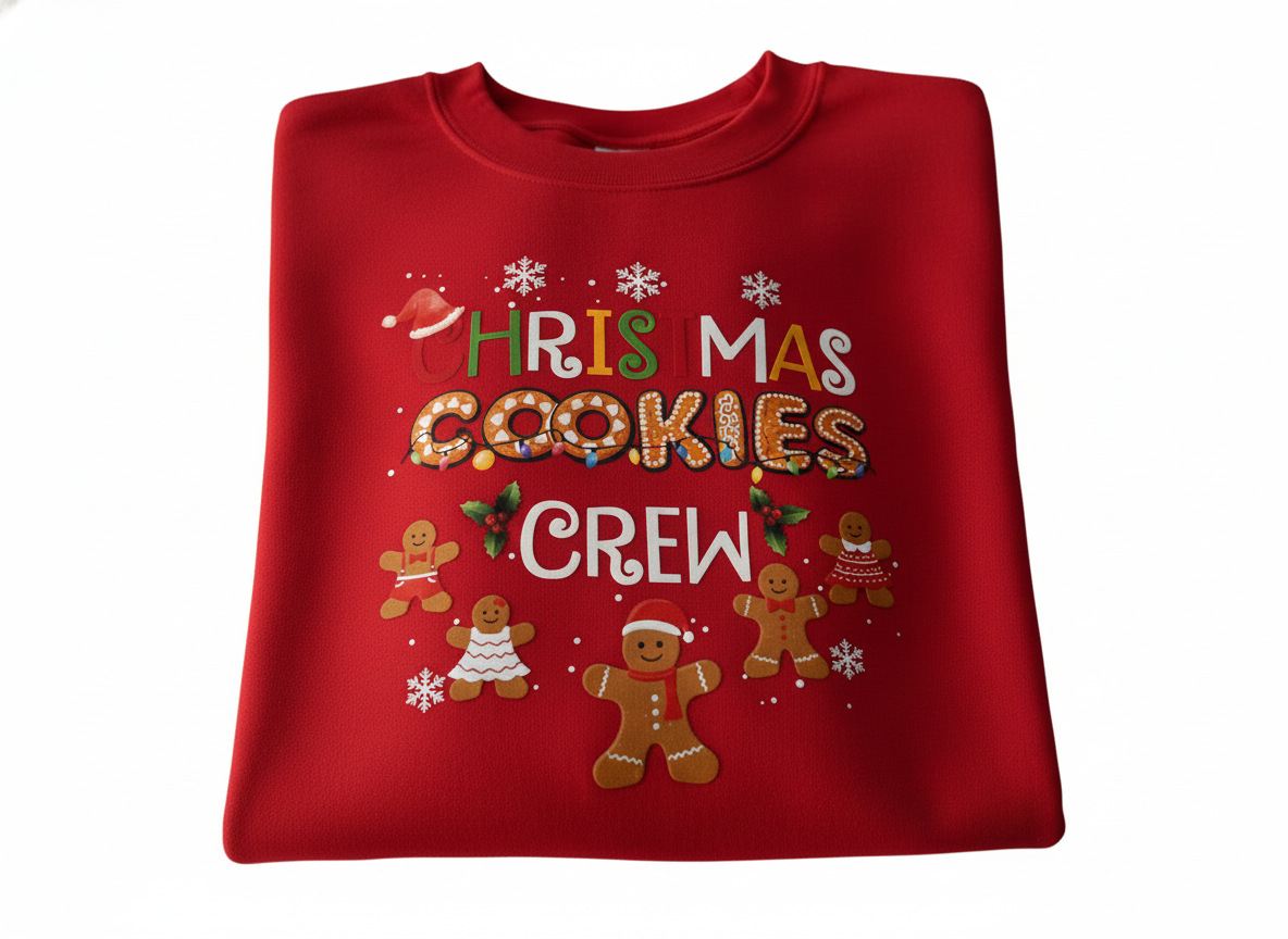 Christmas Cookie Crew Crewneck Sweater