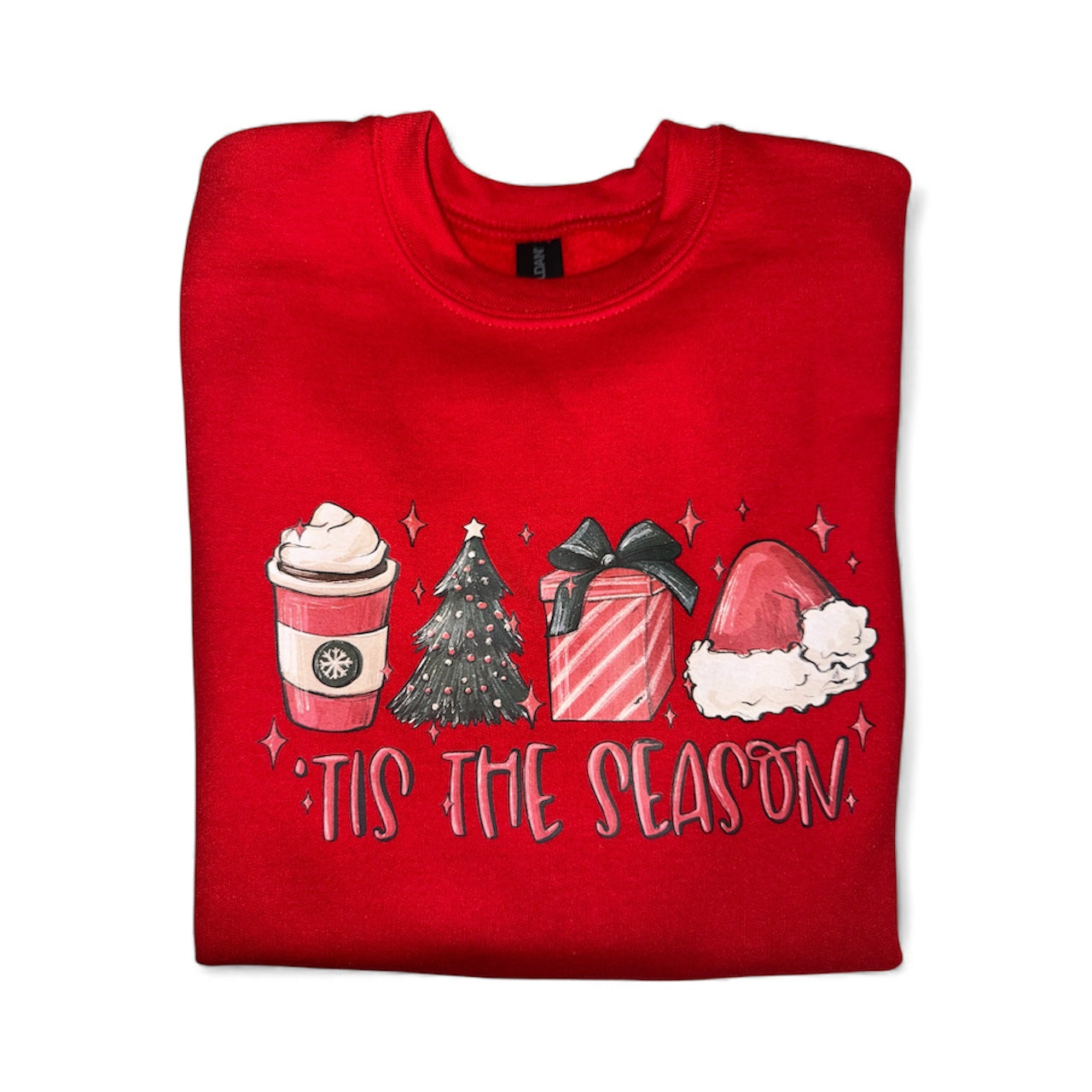 Red Christmas Crewneck Sweater Collection