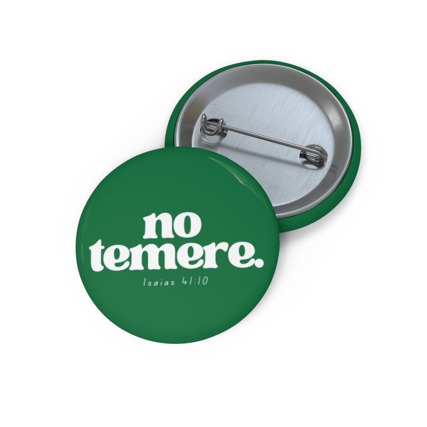 No Temere | Green Pin Buttons