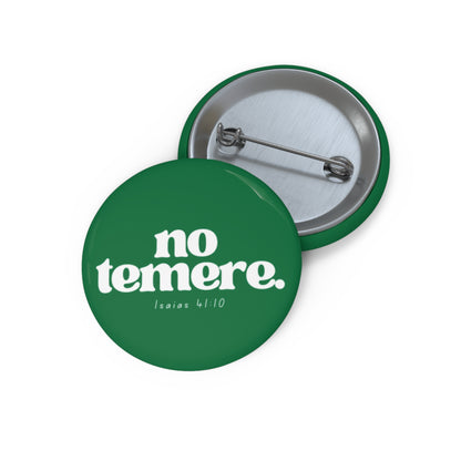 No Temere | Green Pin Buttons