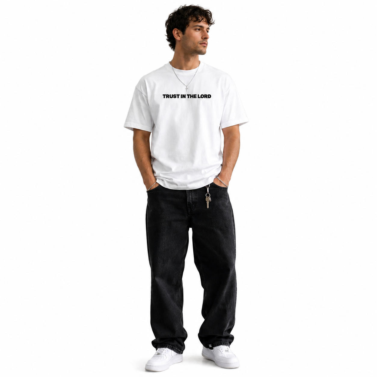 T-shirt | Trust in the Lord - Black