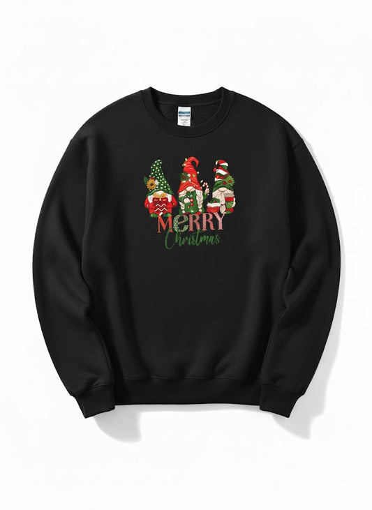 Cute Elf Christmas Crewneck Sweater