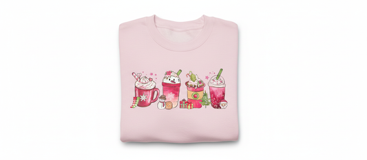 Coffee & Christmas Lovers Crewneck Sweater