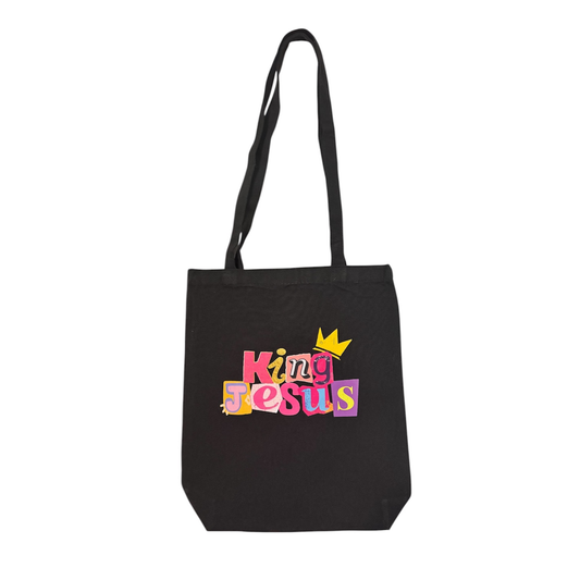 Jesus is King, Tote Bag