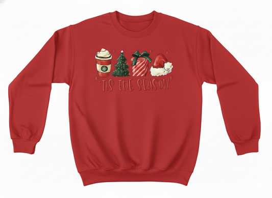 Coffee & Christmas Lovers Crewneck Sweater