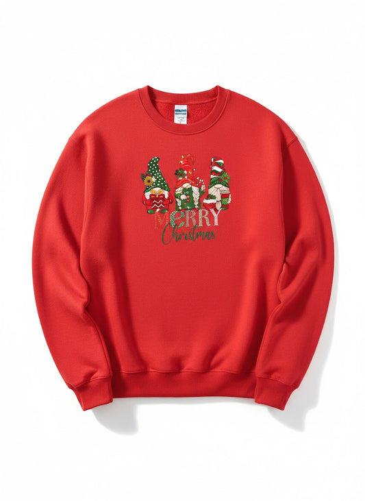 Cute Elf Christmas Crewneck Sweater