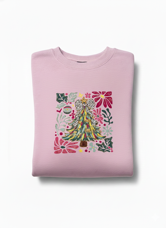 Christmas Tree Crewneck Sweater